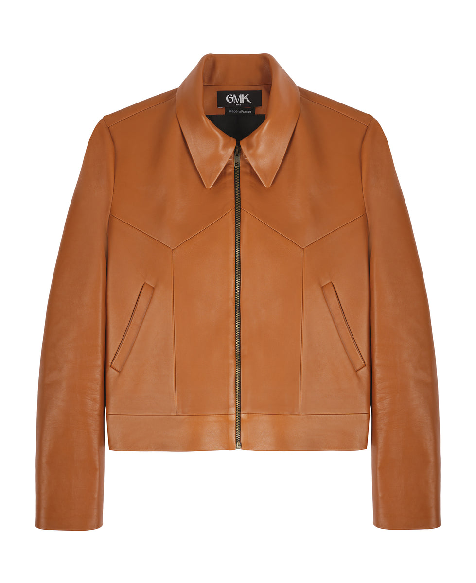 ジャケット・アウター knuth marf leather riders blouson/brown leather riders blouson(unisex)/brown | KNUTH MARF