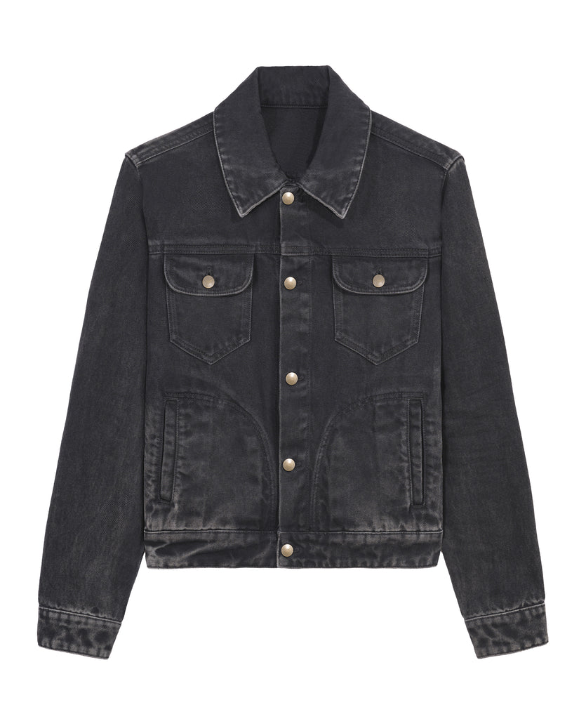 Good Morning Keith Back Washed Denim Jacket