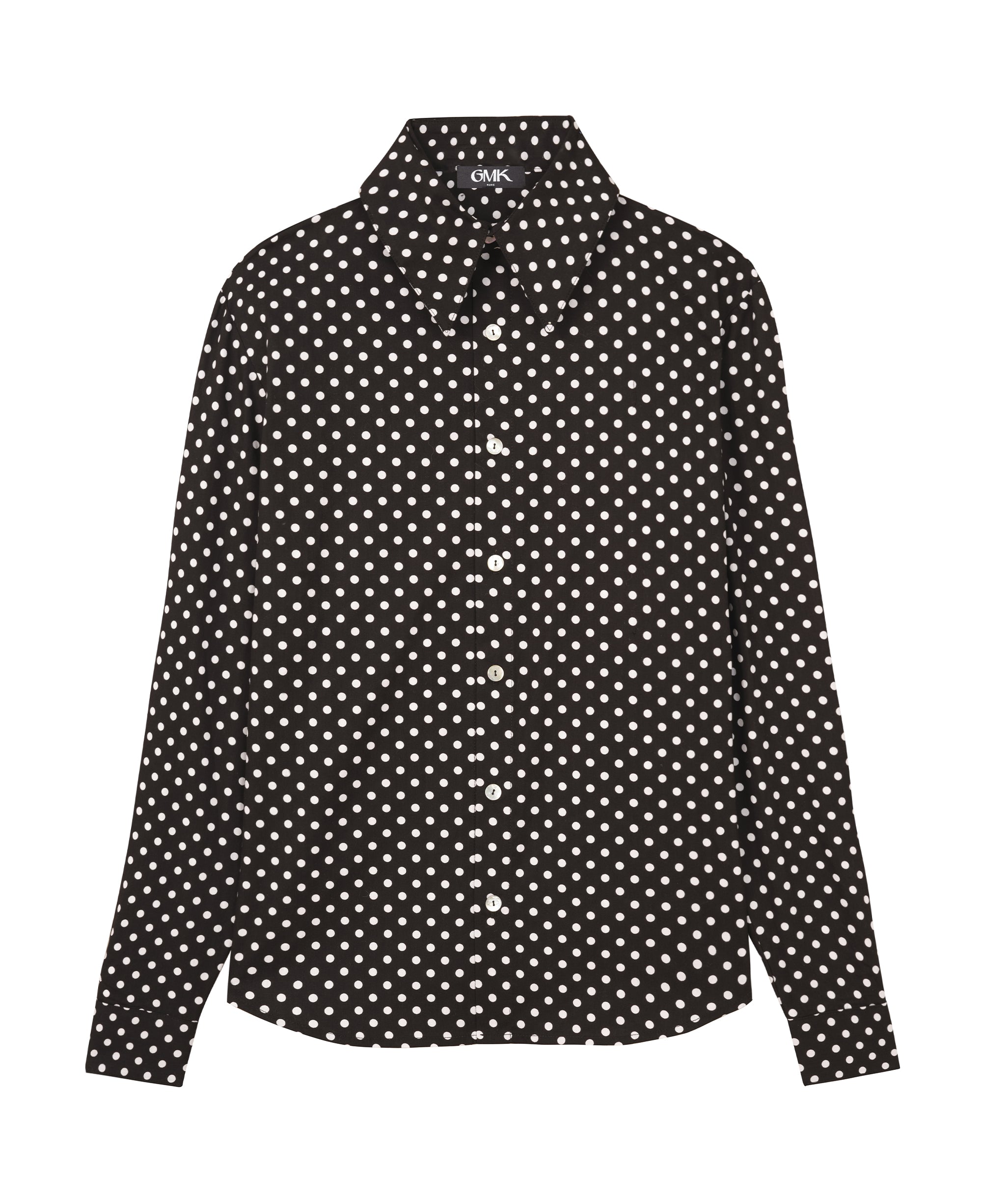 Black Dots 70's Shirt