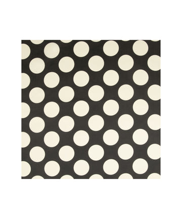 Good Morning Keith Black Dots cotton and silk Bandana Packshot