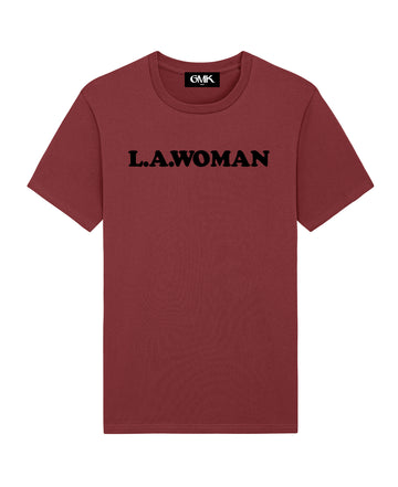 Good Morning Keith L.A.Woman canyon red t-shirt