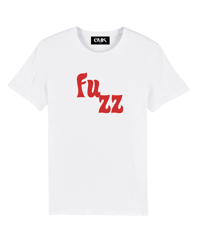 Good Morning Keith Unisex White Fuzz T-shirt