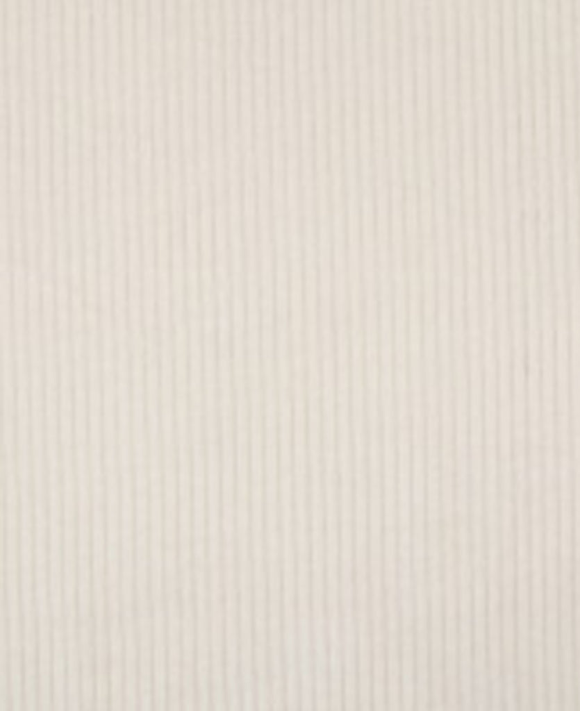 Good Morning Keith White Corduroy Fabric