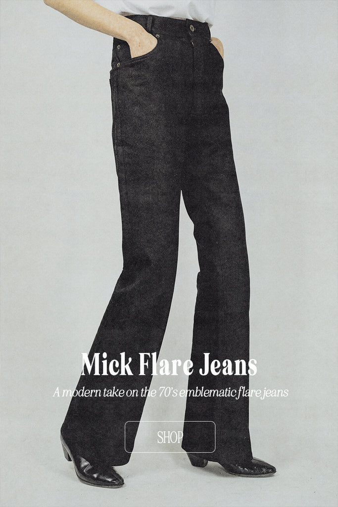 Good Morning Keith Black Mick Flare Jeans