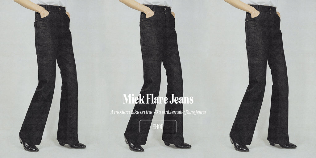 Good Morning Keith Black Mick Flare Jeans