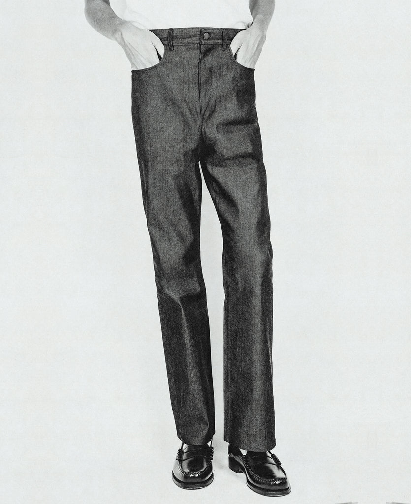 Good Morning Keith Lou Straight raw denim jeans