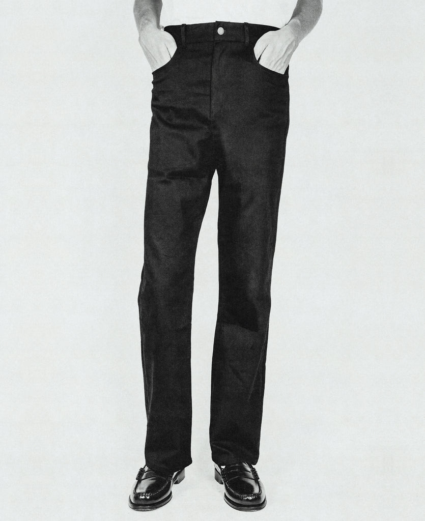 Good Morning Keith Lou Staight Jeans Black Denim