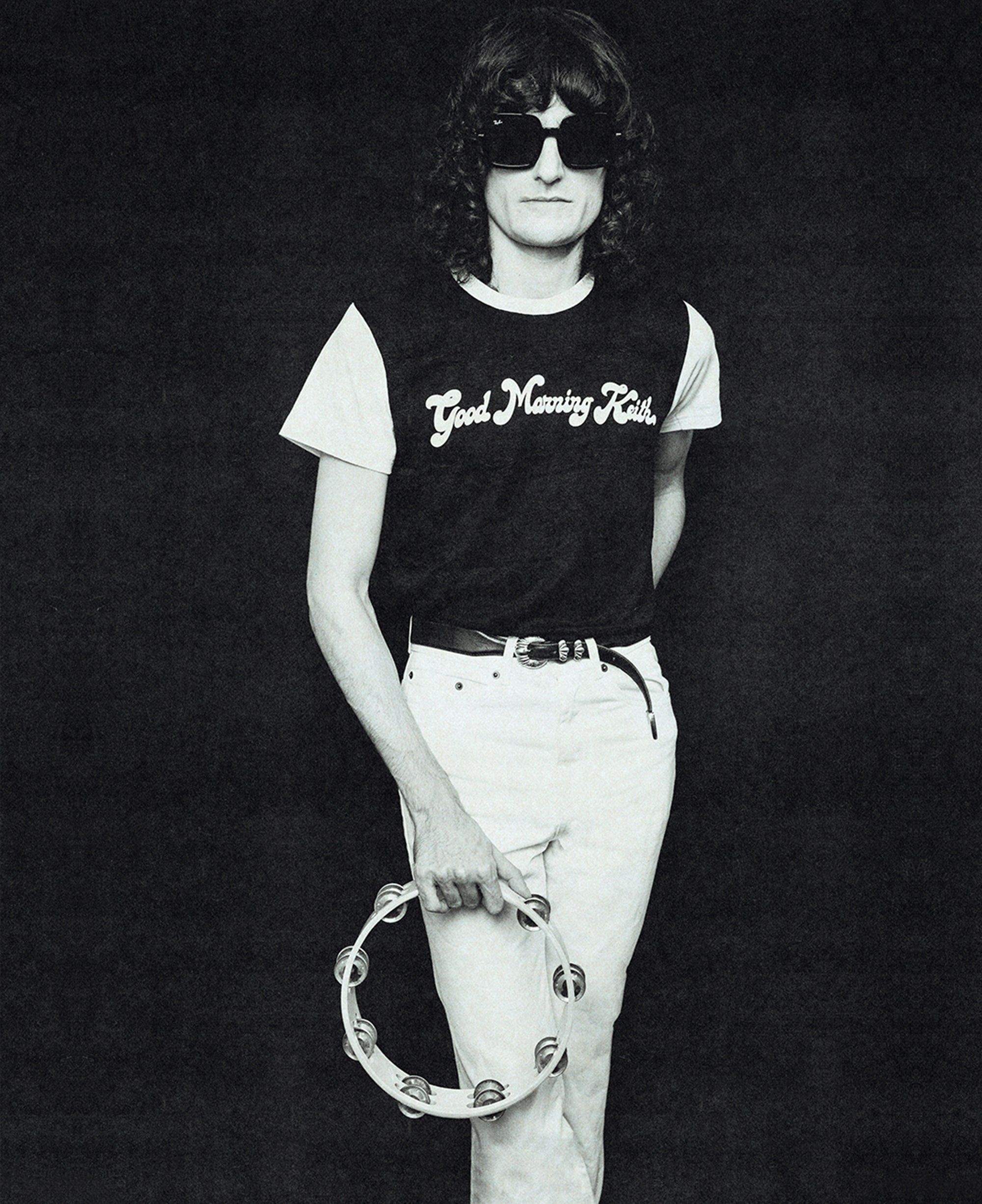 Keith Ringer Good Morning Keith - Black Ringer T-shirt