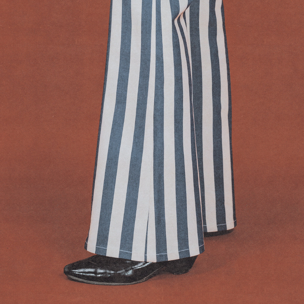 Good Morning Keith Carré Striped Mick Flare Jeans