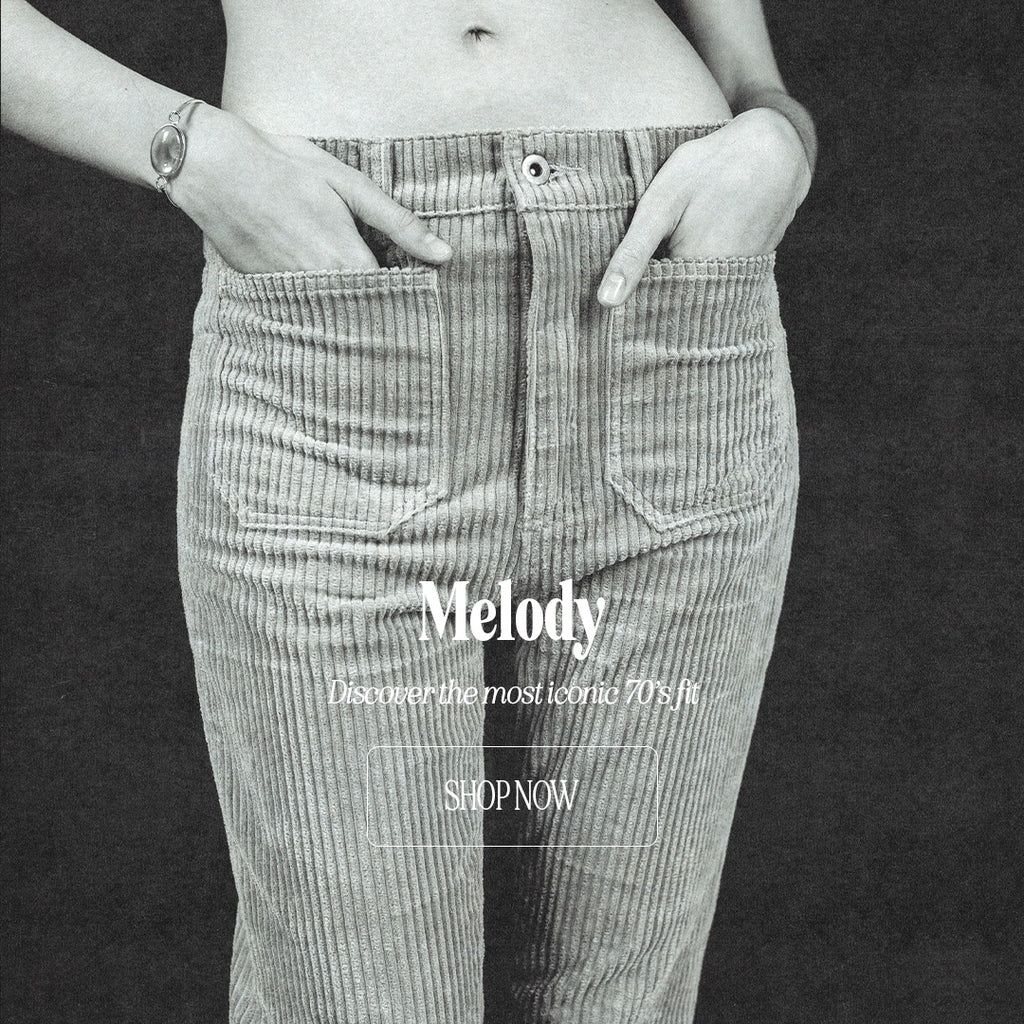 Good Morning Keith Melody Flare jeans Men Women Made in Paris 