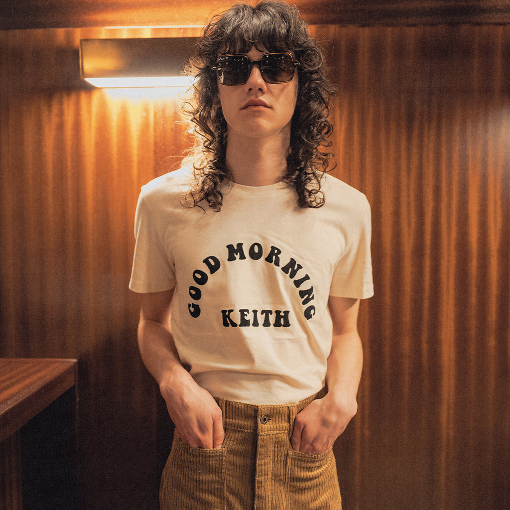 Good Morning Keith Natural T-shirt