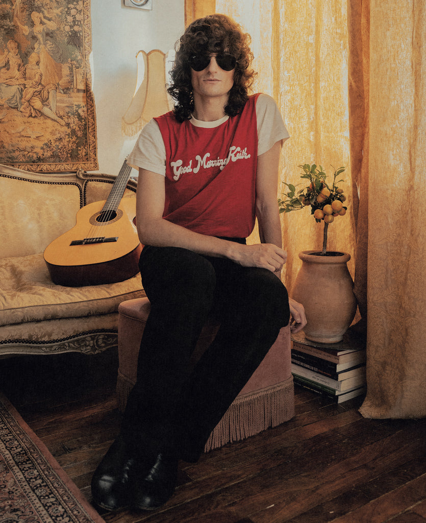 Good Morning Keith Red Ringer T-shirt