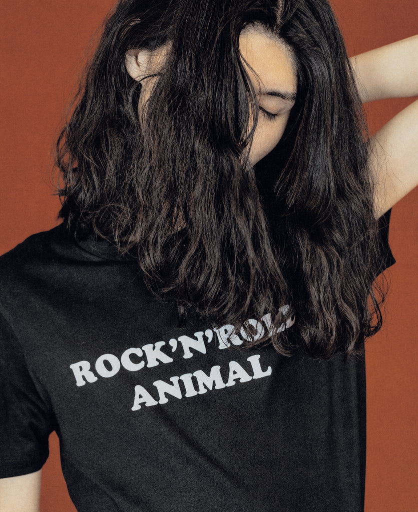 Good Morning Keith Rock'n'roll animal black t-shirt