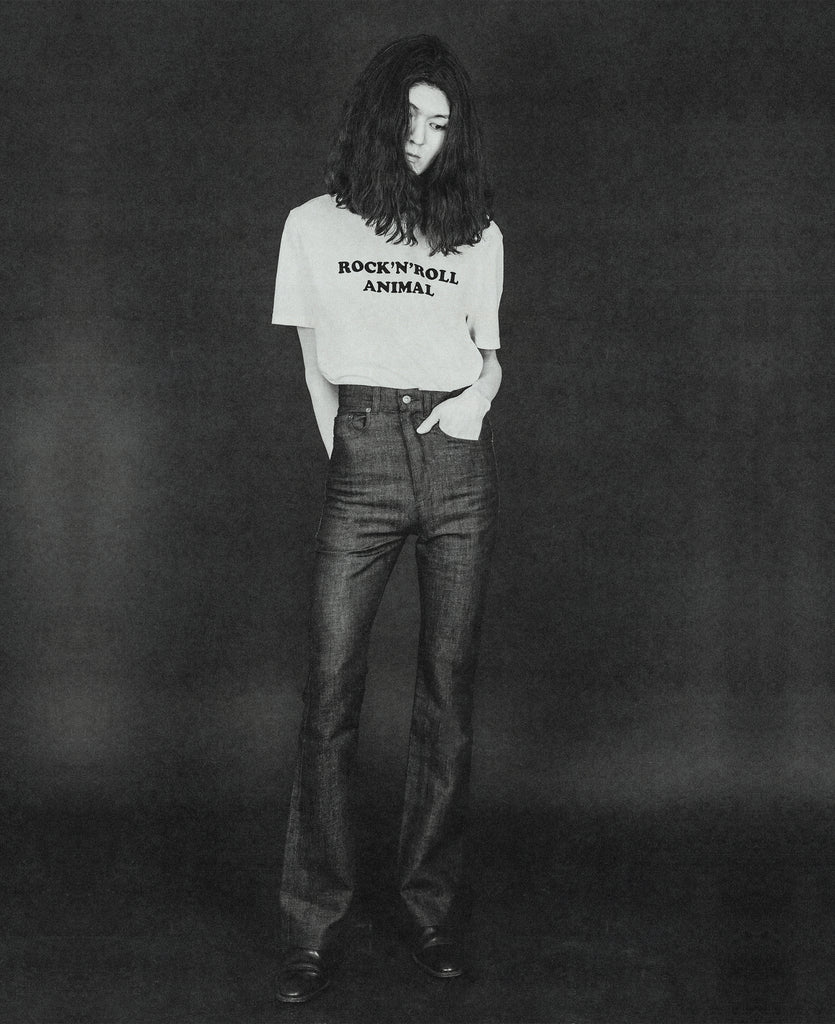 Good Morning Keith Rock'n'roll animal yellow t-shirt