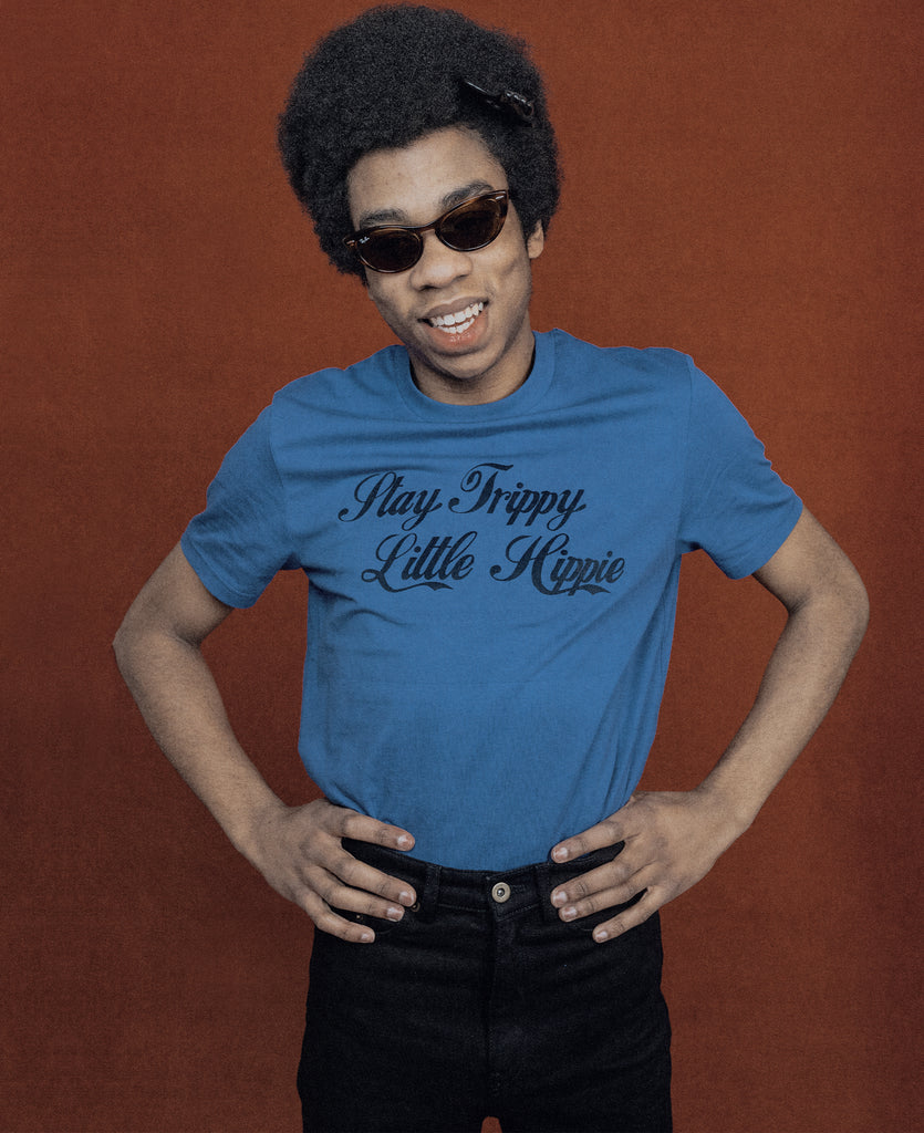 Good Morning Keith STay Trippy Little Hippie T-shirt
