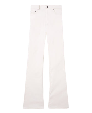 Good Morning Keith White Corduroy Mick Flare jeans