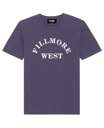 Good Morning Keith Fillmore West Indigo Hush T-shirt rock vintage sixties seventies organic cotton venue collection hippie parisian clothing brand