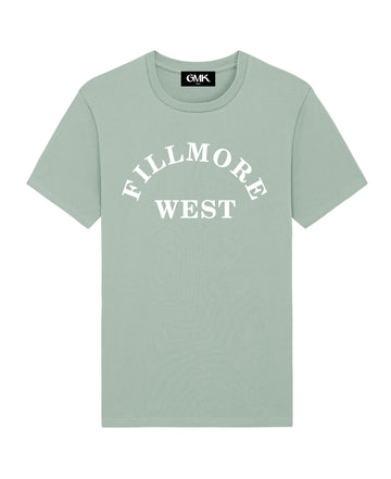 Good Morning Keith Fillmore West Psych Pistachio T-shirt rock vintage sixties seventies organic cotton venue collection hippie parisian clothing brand
