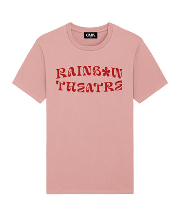 Good Morning Keith Rainbow Theatre Pink T-shirt rock vintage sixties seventies organic cotton venue collection hippie parisian clothing brand