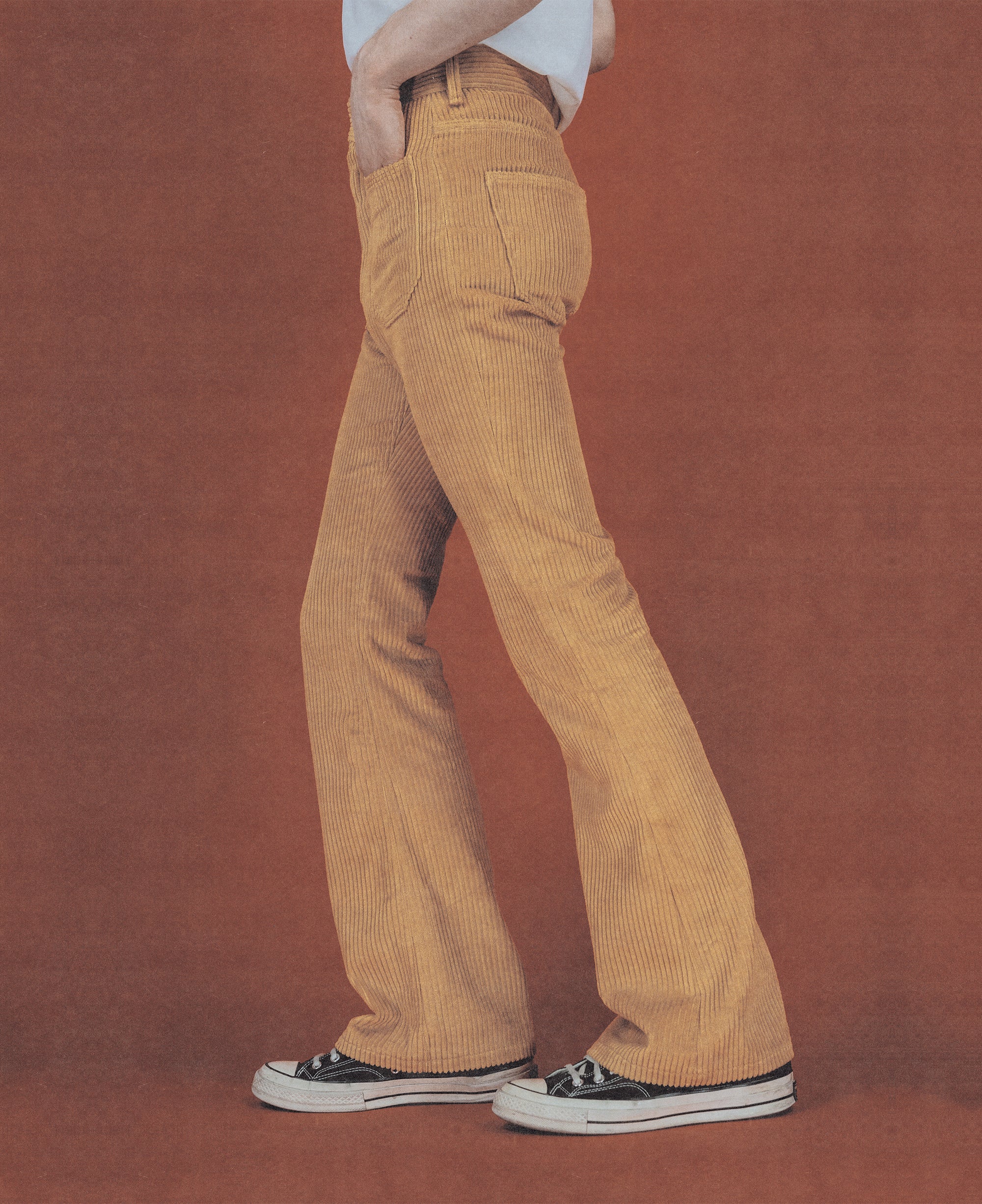 Good Morning Keith Black Corduroy Melody Flare Jeans