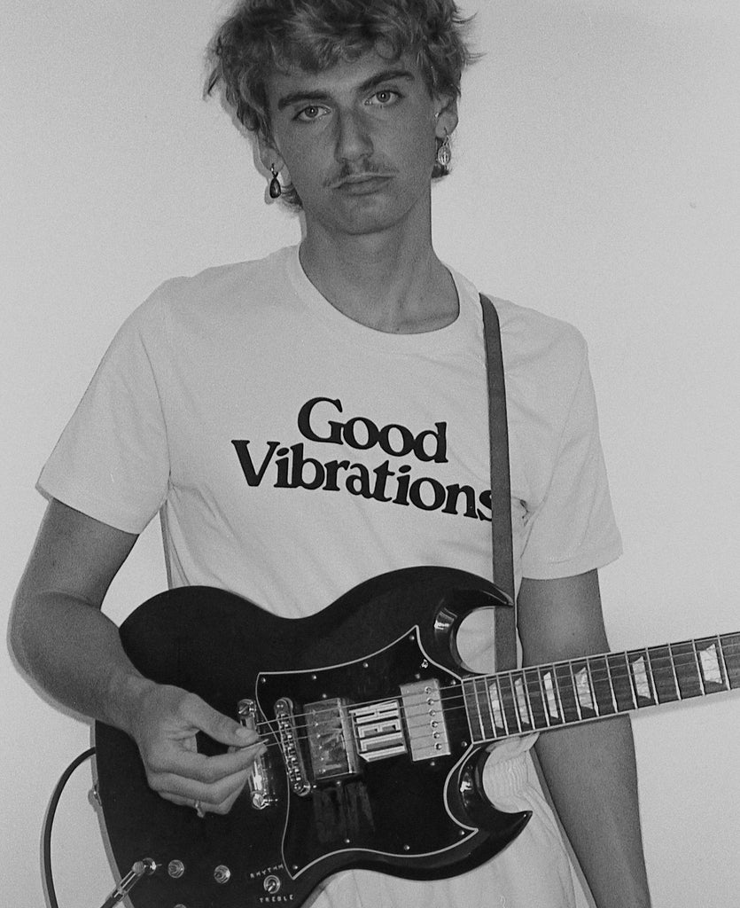 Good Morning Keith Good Vibrations Acid Yellow Unisex Vintage T-shirt