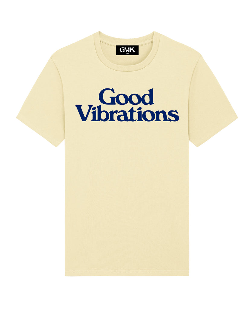 Good Morning Keith Good Vibrations Acid Yellow Unisex Vintage T-shirt