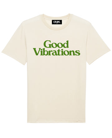 Good Morning Keith Good Vibrations natural unisex vintage organic T-shirt 