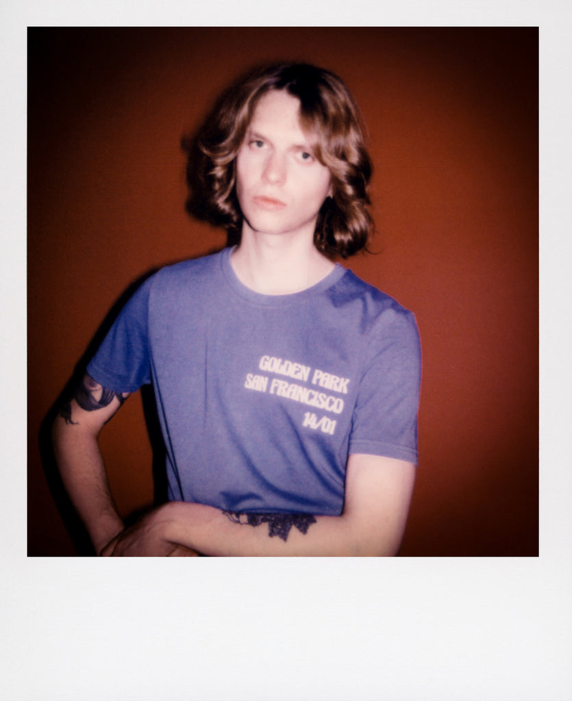 Good Morning Keith Human Be-In Vintage Blue Tee