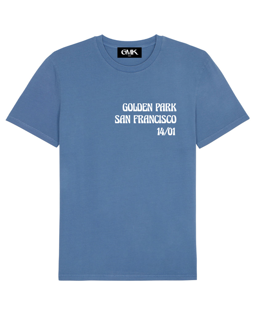 Good Morning Keith Human Be-In Vintage Blue T-shirt