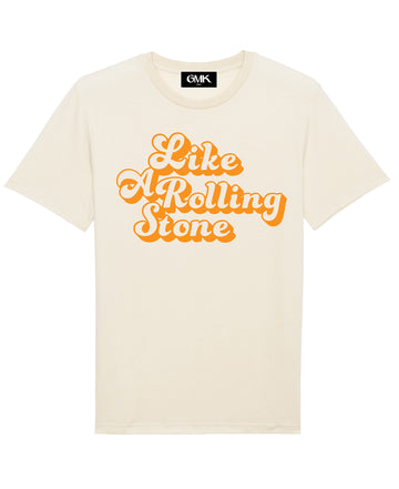 Good Morning Keith Like a Rolling Stone Natural Tee Packshot