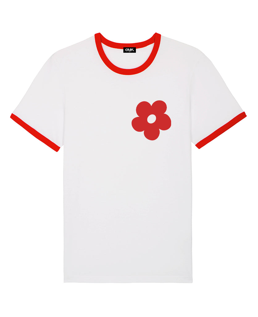 Good Morning Keith Stay Trippy Little Hippie Unisex Red Ringer Tee