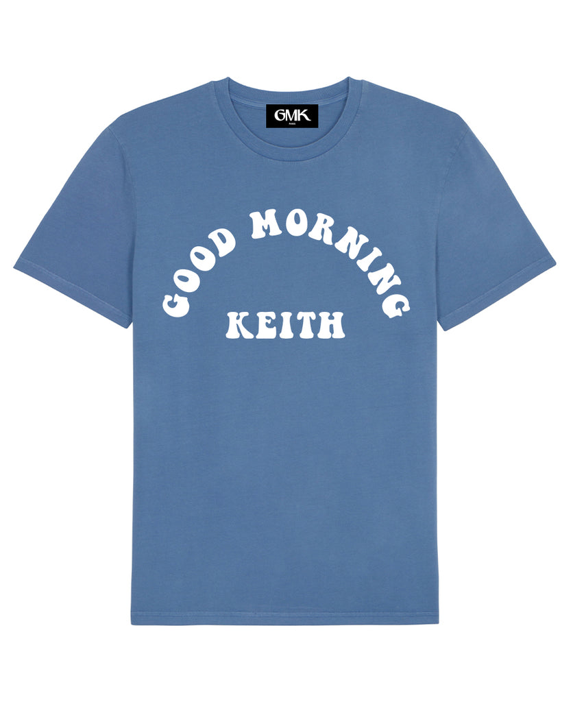 Good Morning Keith Natural Unisex Keith T-shirt