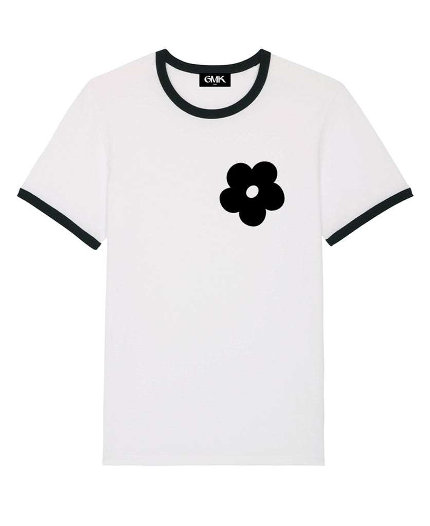 Good Morning Keith Stay Trippy Little Hippie Unisex White Ringer Tee