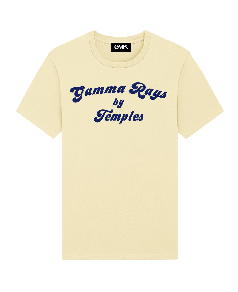 Good Morning Keith X Temples Gamma Rays unisex acid yellow t-shirt