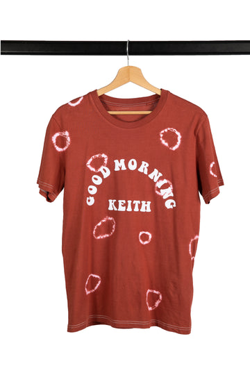 GMK ROUND TERRACOTTA TIE & DYE TEE - Good Morning Keith