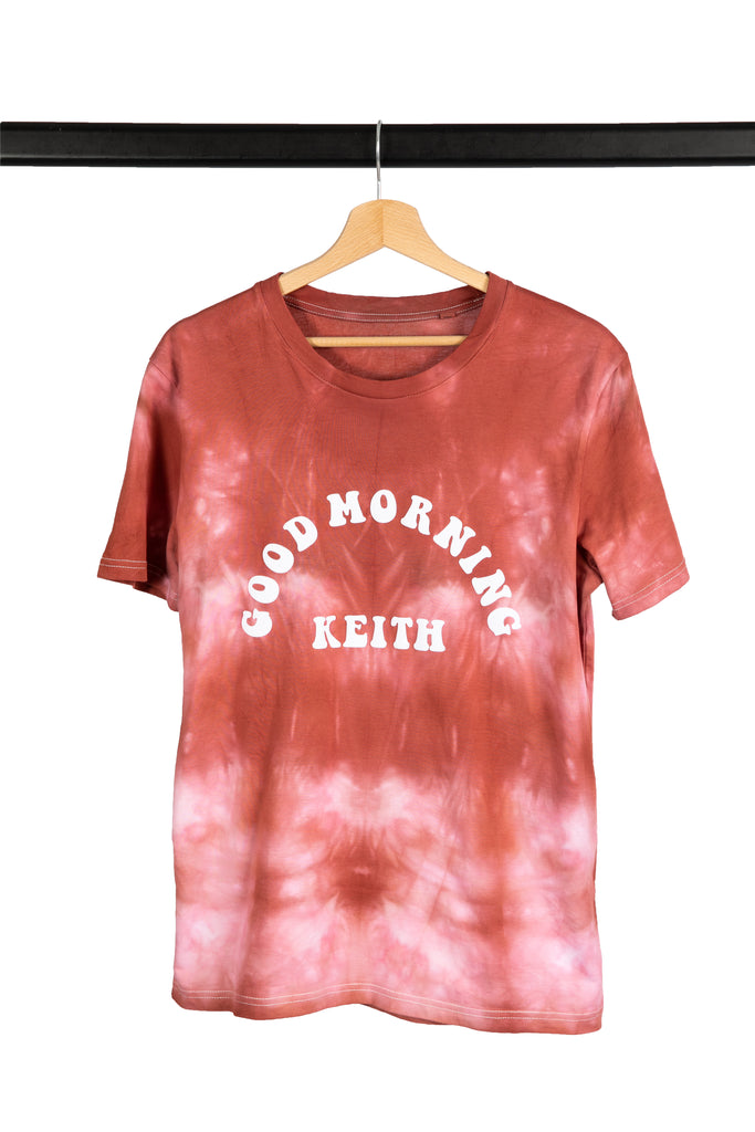 GMK MIRROR TERRACOTTA TIE & DYE TEE - Good Morning Keith